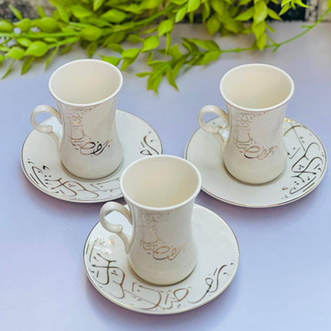 Image of طقم استكانة رمضاني 6 قطع