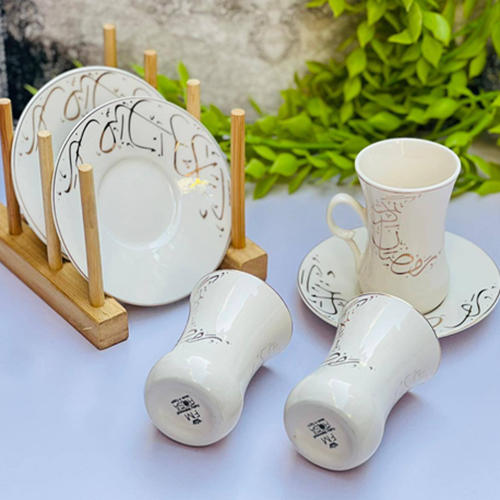 طقم استكانة رمضاني 6 قطع