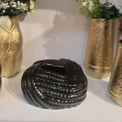 علبة مناديل شكل عقدة