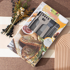 طقم أدوات الشوي 4 قطع