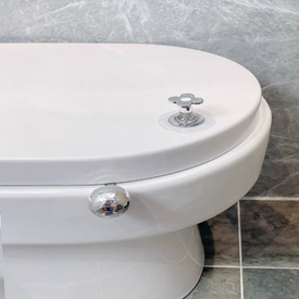 طقم 2 مقبض لغطاء الحمام