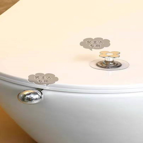 طقم 2 مقبض لغطاء الحمام