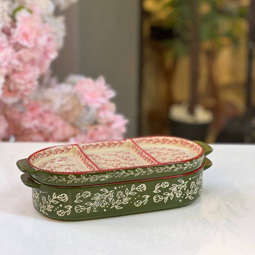 طاجن بورسلين بالغطاء