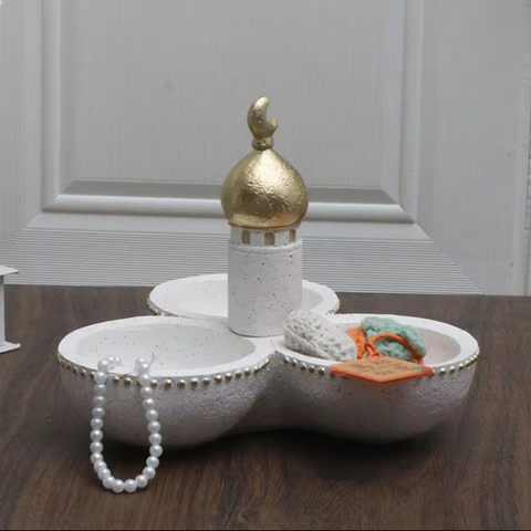 Image of طبق 3 خانة شكل مئذنة