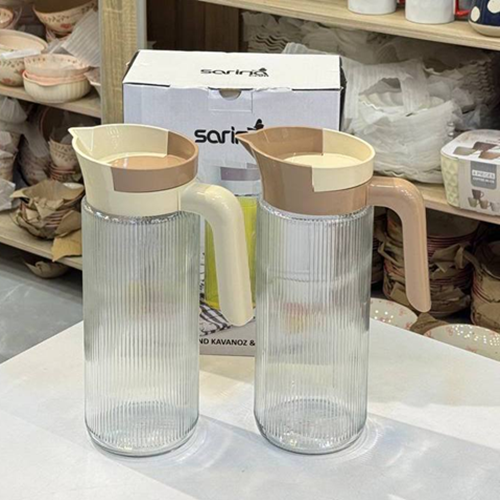 طقم دورق زجاج 2 قطعة