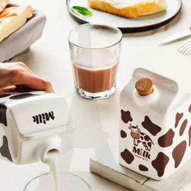 زجاجة لبن بورسلين