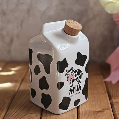 زجاجة لبن بورسلين