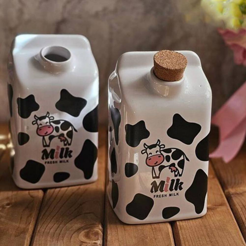 زجاجة لبن بورسلين