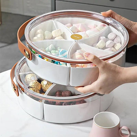 طبق أكليريك للتسالي والكاندي