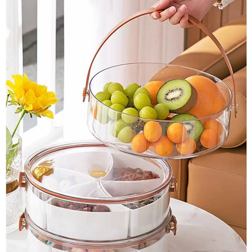 طبق أكليريك للتسالي والكاندي