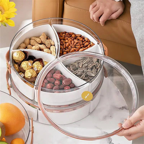 طبق أكليريك للتسالي والكاندي