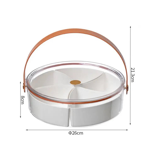 طبق أكليريك للتسالي والكاندي