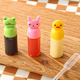 قطارة صوصات بأشكال كرتونية 3*1