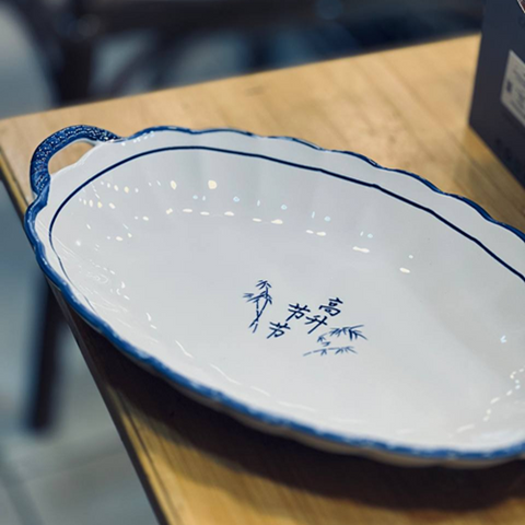 Image of سرفيس بيضاوي بورسلين