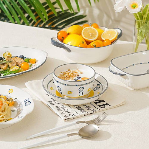 طقم عشاء بورسلين 32 قطعة