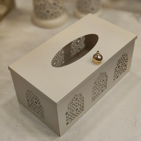 Image of علبة مناديل بتصميم مئذنة