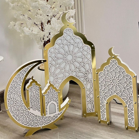 Image of طقم ديكور رمضاني مضيء 3 قطع