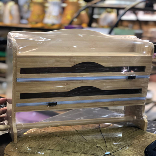 حامل الفويل والمناديل 3 في 1