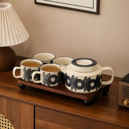 طقم تقديم الشاي 5 قطع