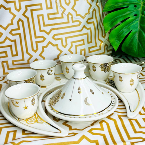 Image of طقم ضيافة رمضاني 8 قطع