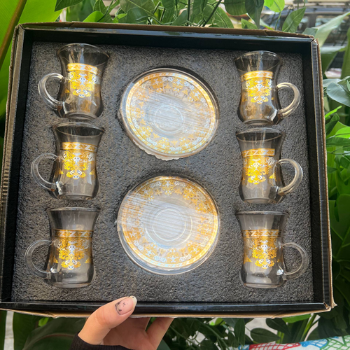 طقم استكانة 12 قطعة