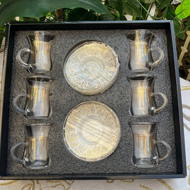 طقم استكانة 12 قطعة