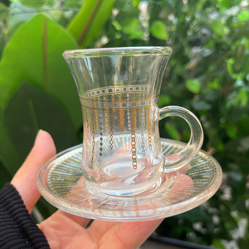 طقم استكانة 12 قطعة