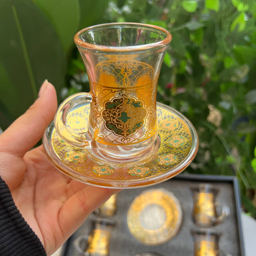 طقم استكانة 12 قطعة