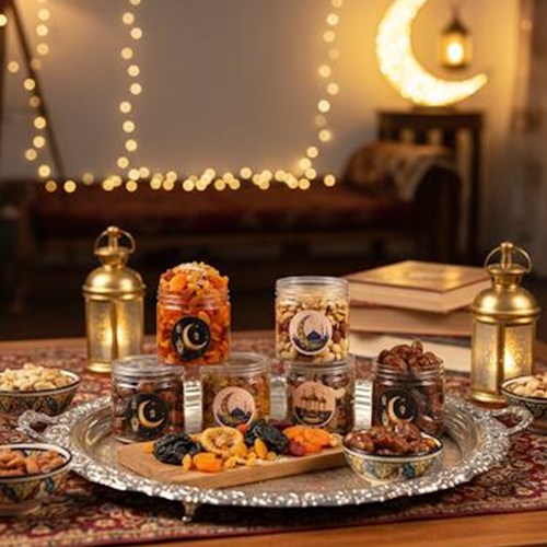 طقم برطمانات أكليريك للكنافة 4 قطع