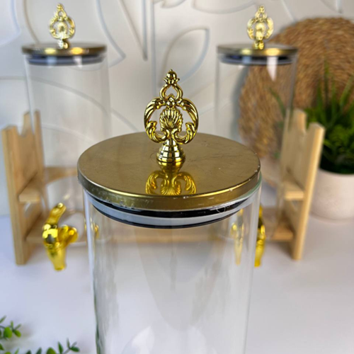 طقم ديسبنسر 3 قطع بستاند خشبي