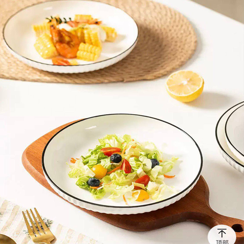 طقم 4 بولة بورسلين + 2 طبق