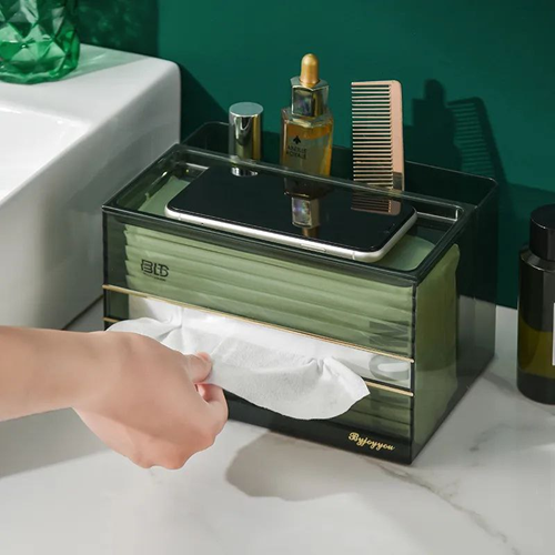 منظم مناديل أكليريك 2 في 1