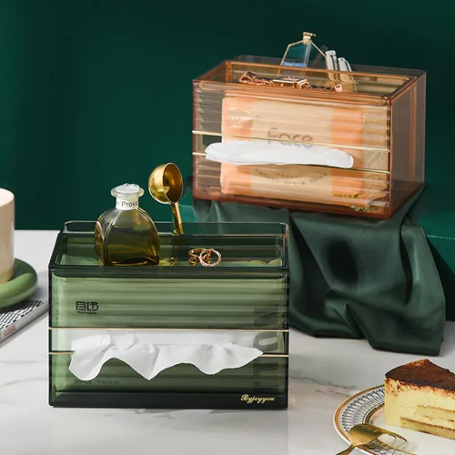 منظم مناديل أكليريك 2 في 1