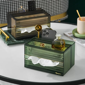 منظم مناديل أكليريك 2 في 1