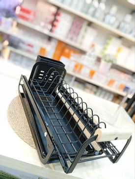 رف معدن للأطباق