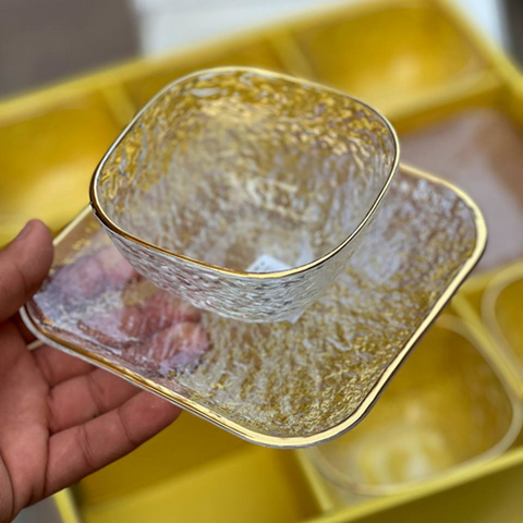 Image of طقم خشاف كريستال 12 قطعة