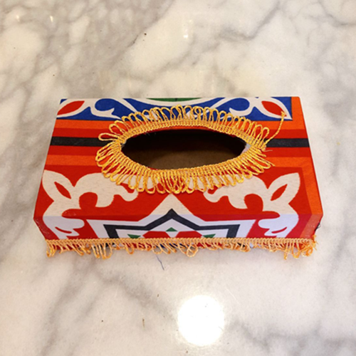 علبة مناديل خيامية