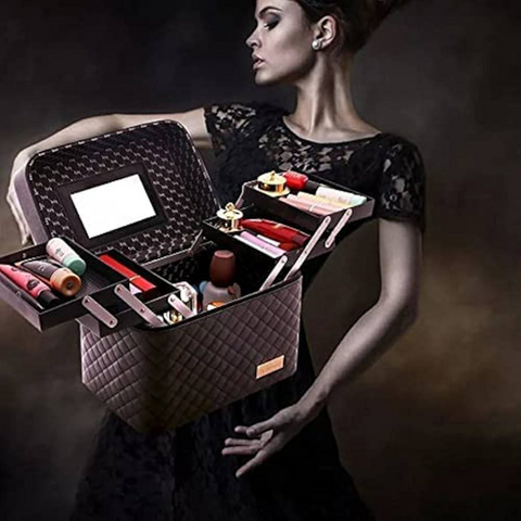 Image of شنطة ميكب متعددة الادراج