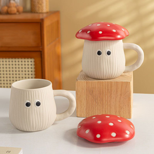 مج بورسلين بغطاء مشروم