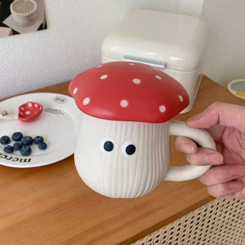 مج بورسلين بغطاء مشروم