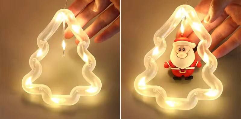 ستارة شجرة الكريسماس المضيئة