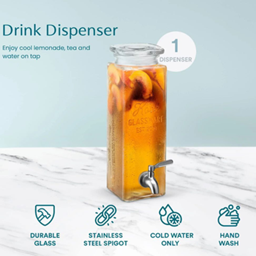 طقم ديسبنسر 3 قطع بحامل معدن