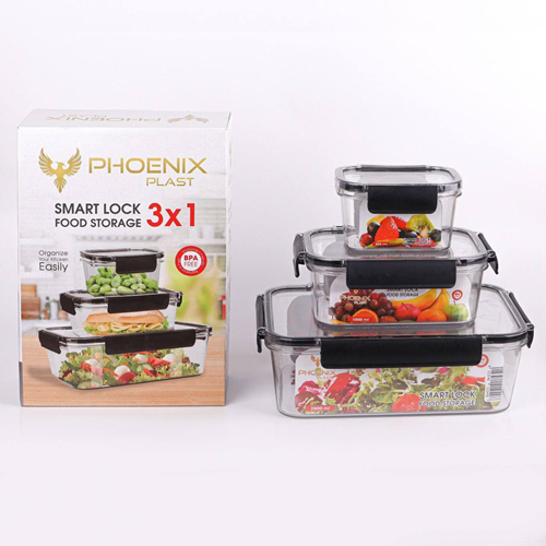 طقم علب ثلاجة 3 قطع