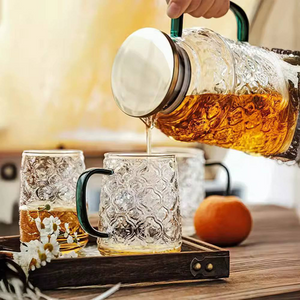 طقم شربات منقرش 5 قطع