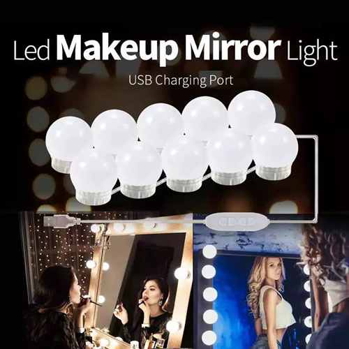 مجموعة لمبات للمرايا