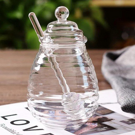 برطمان للعسل بالمعلقة