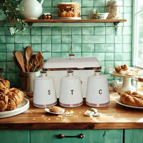 طقم برطمانات صاج 3 قطع + عياشة