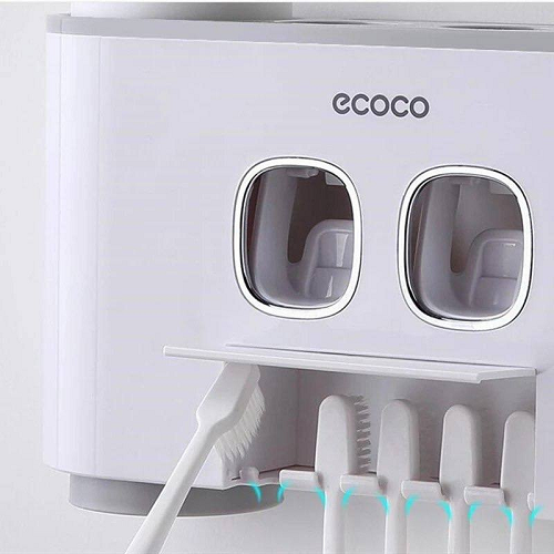 منظم فرش الأسنان والمعجون ecoco