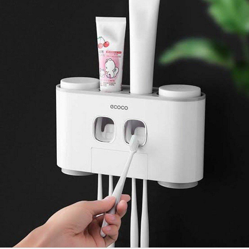 منظم فرش الأسنان والمعجون ecoco