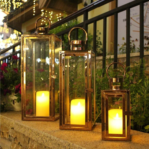 طقم فوانيس ديكور 3 قطع